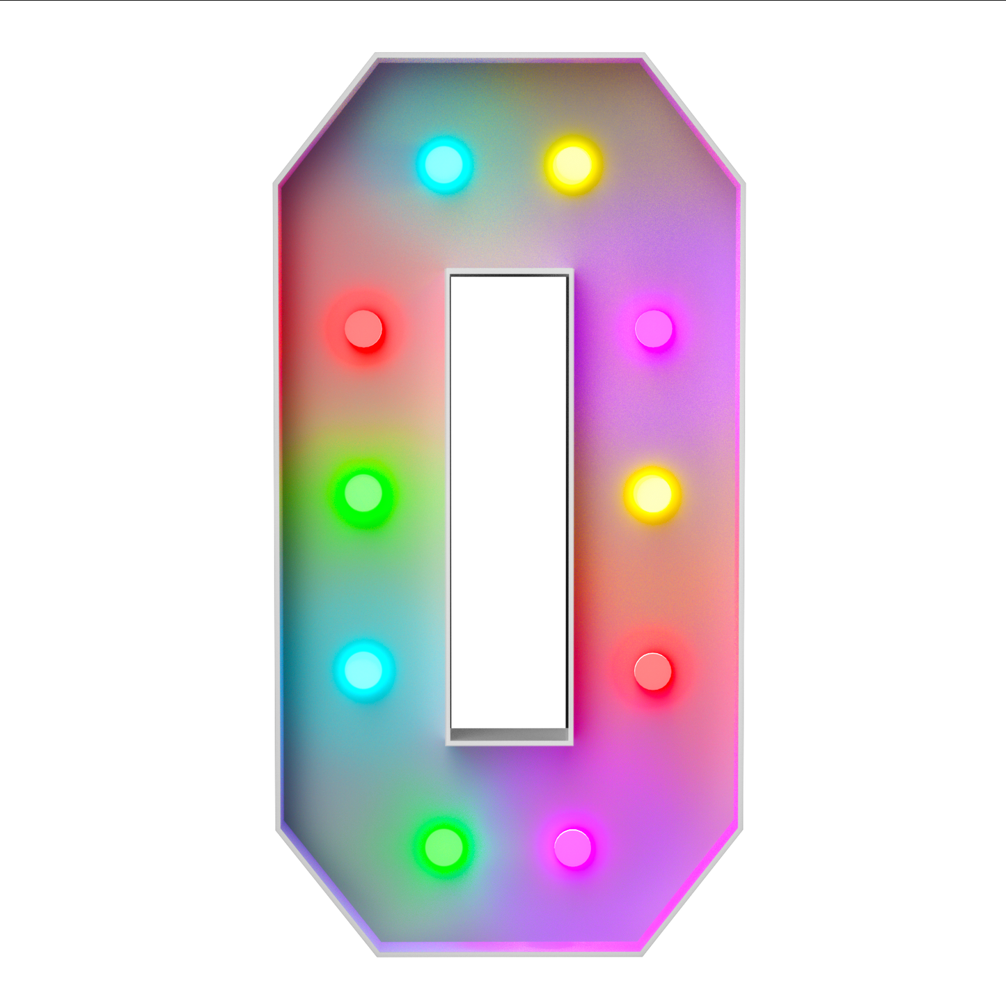Precut Marquee Numbers DIY Kit