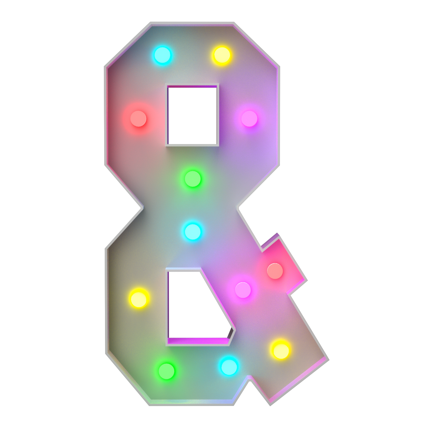 Precut Marquee Numbers DIY Kit