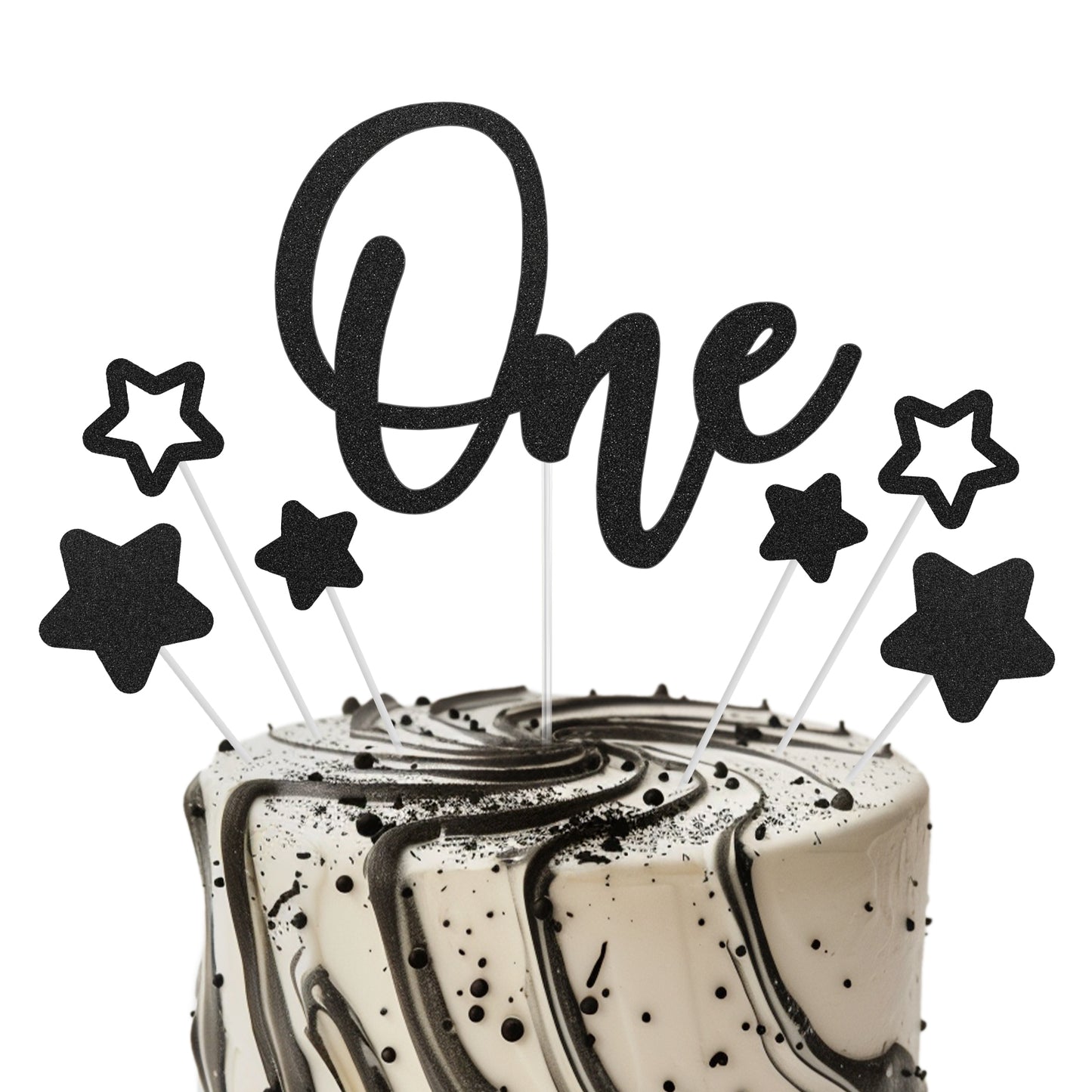 JoyMuse One Birthday Cake Topper Decoration