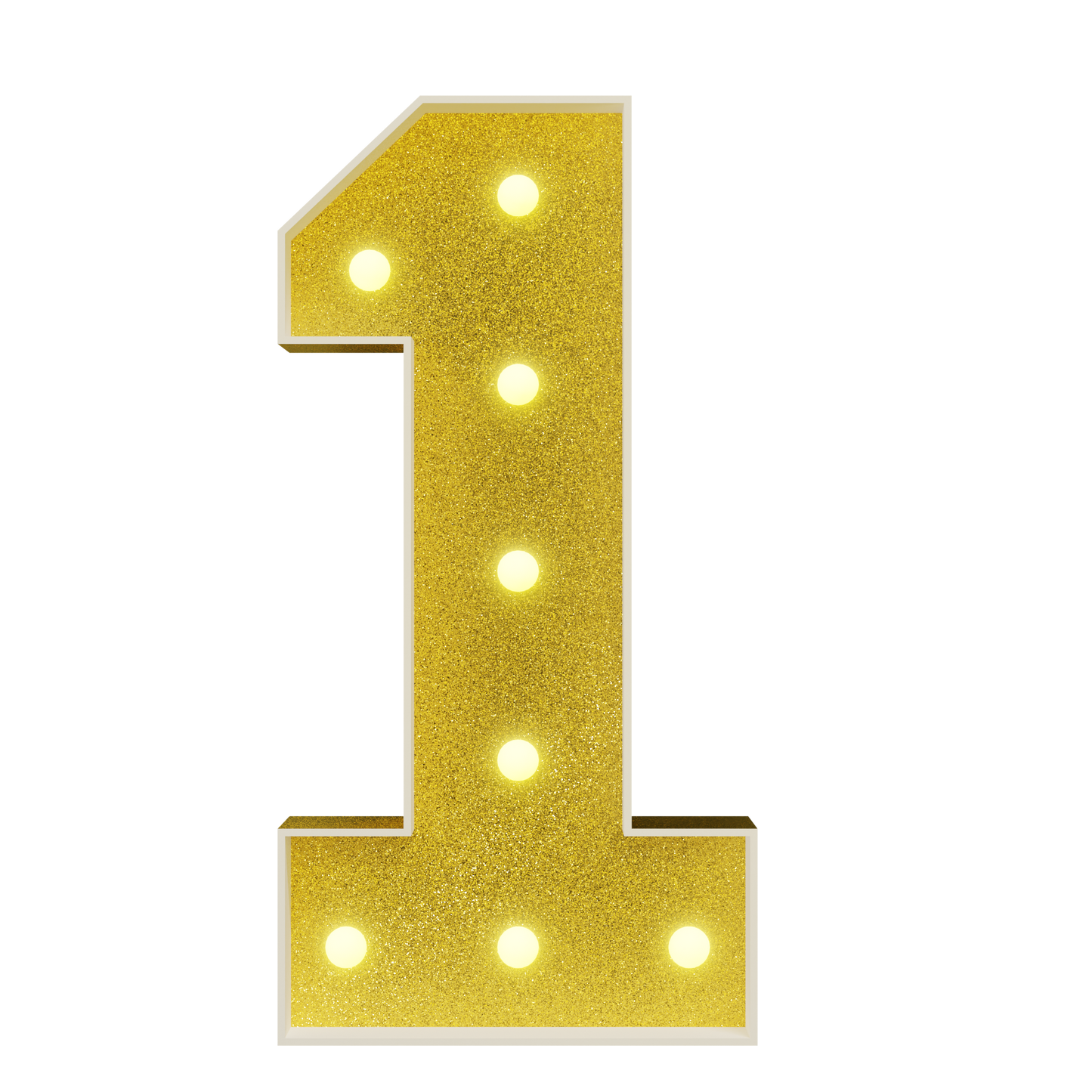 Colored Marquee Numbers / Marquee Letters DIY Kit
