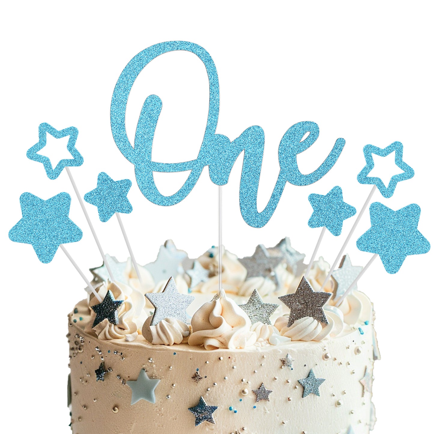 JoyMuse One Birthday Cake Topper Decoration