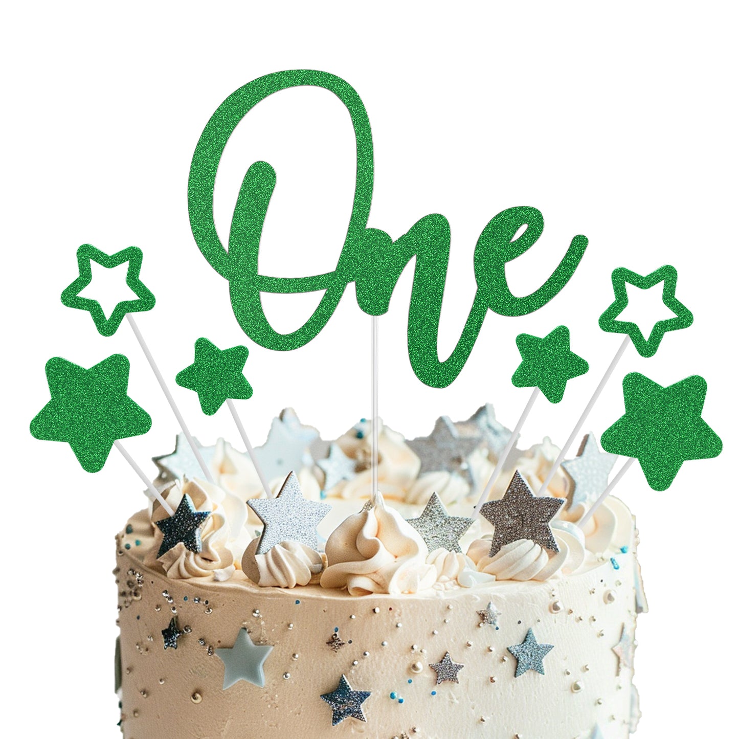 JoyMuse One Birthday Cake Topper Decoration