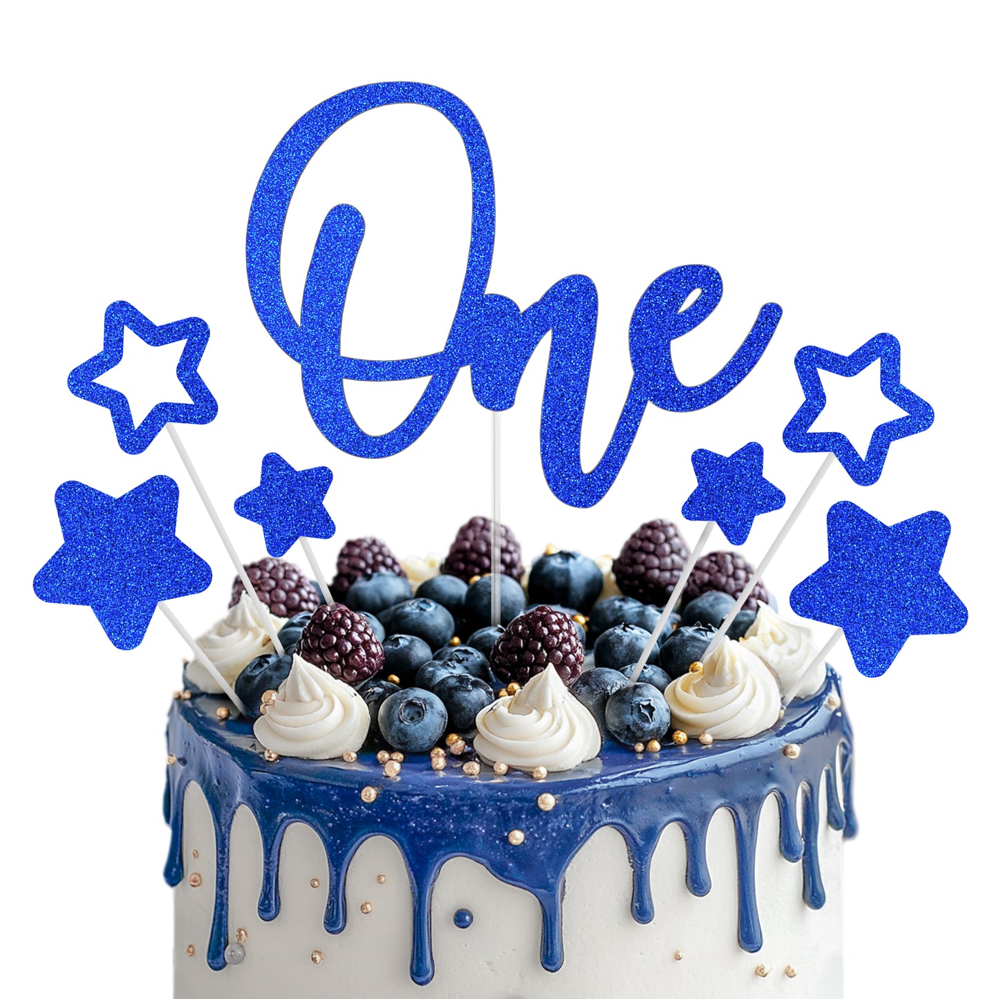 JoyMuse One Birthday Cake Topper Decoration