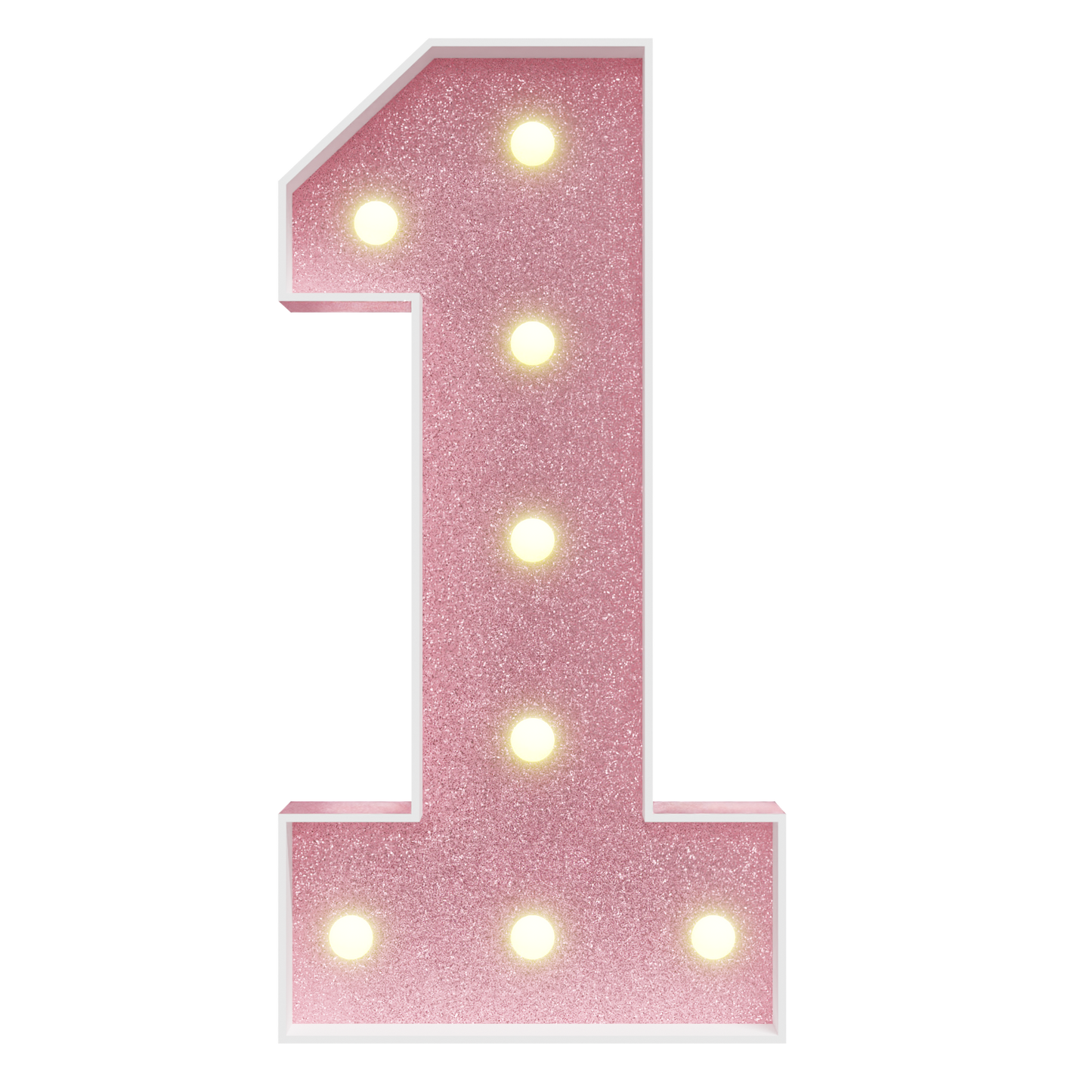 Colored Marquee Numbers / Marquee Letters DIY Kit
