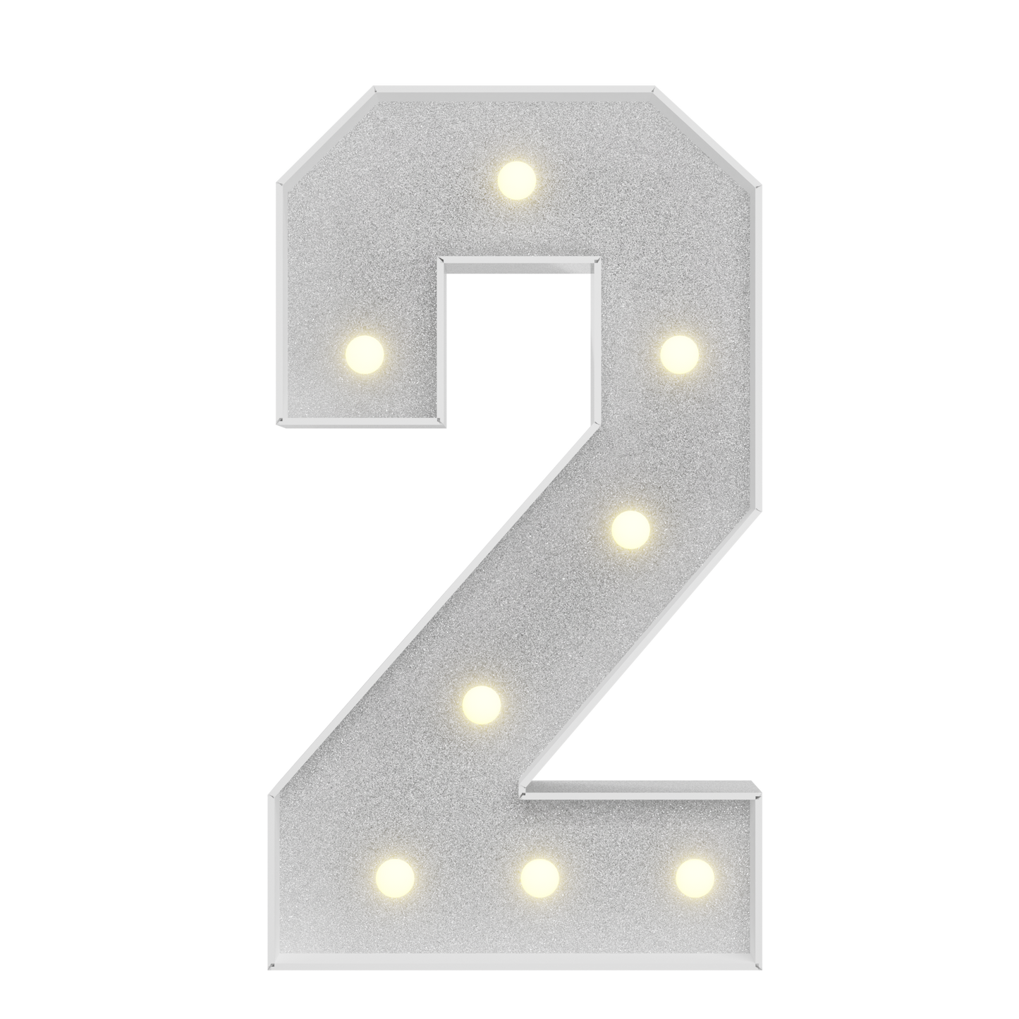 Colored Marquee Numbers / Marquee Letters DIY Kit