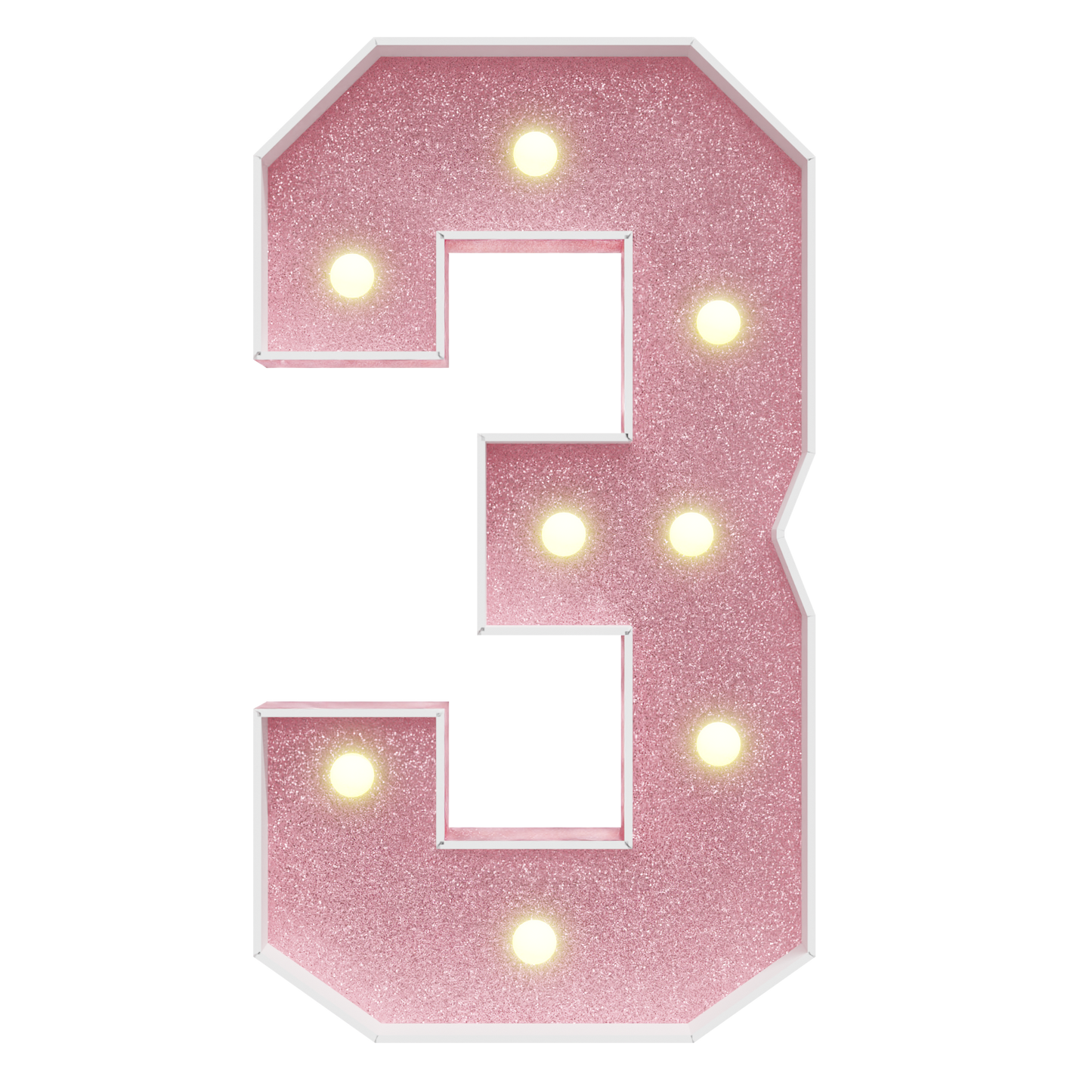 Colored Marquee Numbers / Marquee Letters DIY Kit