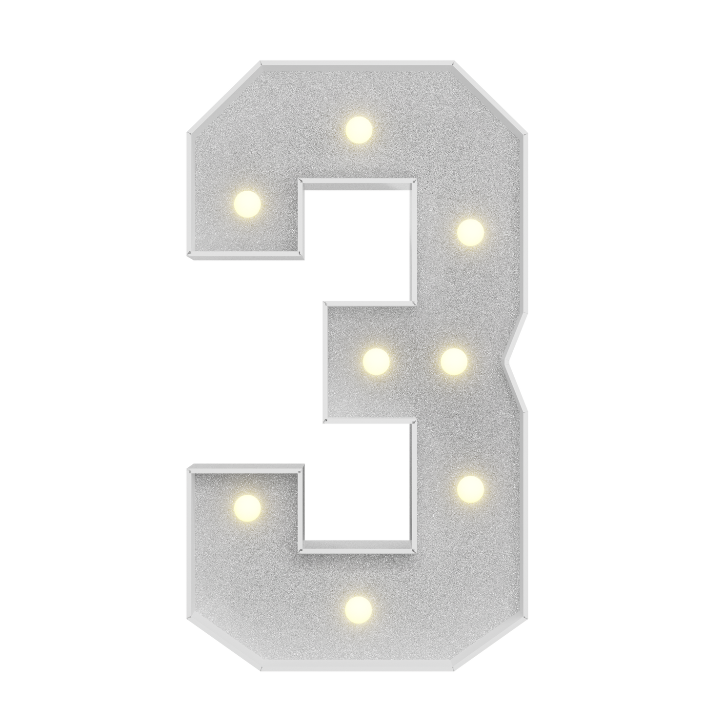 Colored Marquee Numbers / Marquee Letters DIY Kit