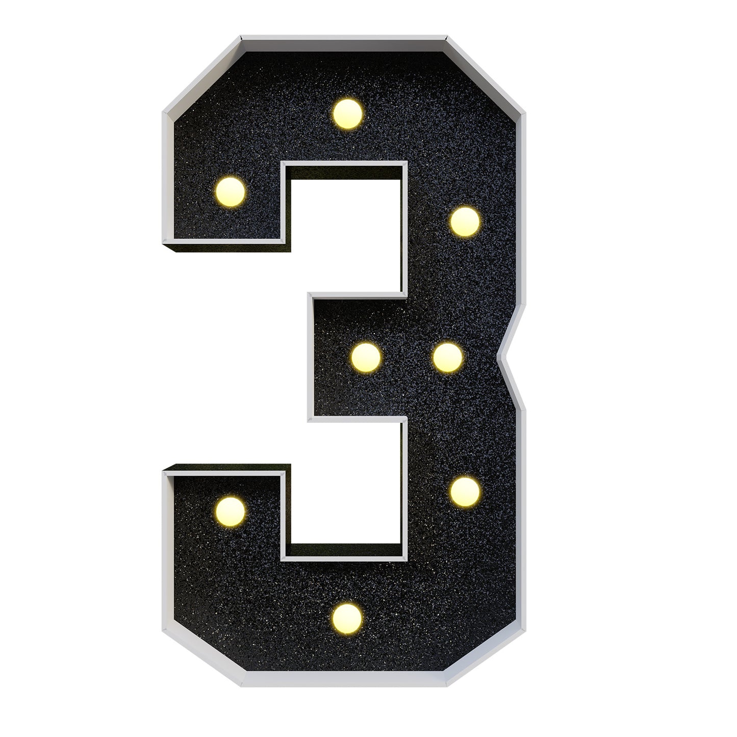 Colored Marquee Numbers / Marquee Letters DIY Kit