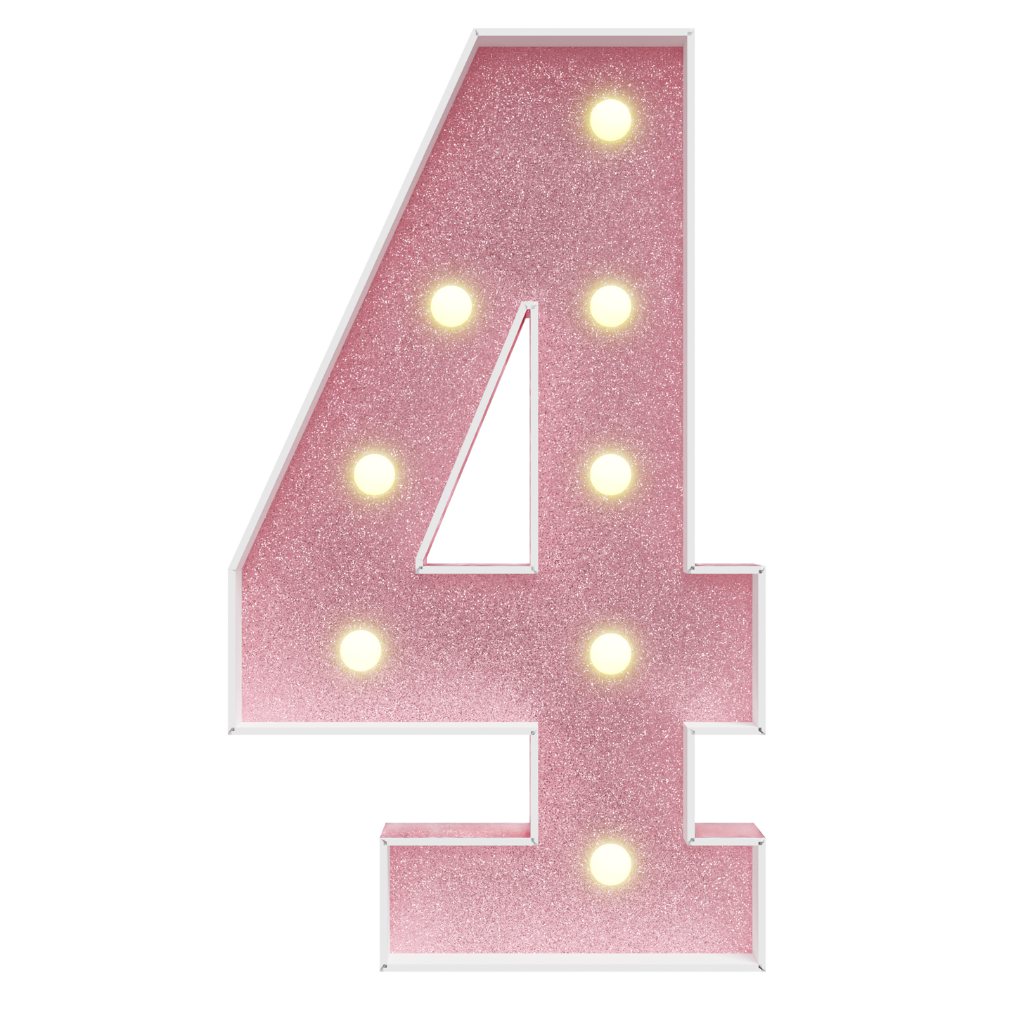 Colored Marquee Numbers / Marquee Letters DIY Kit