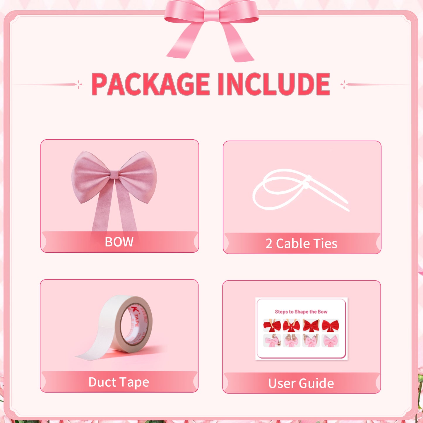 Large Decor Bow