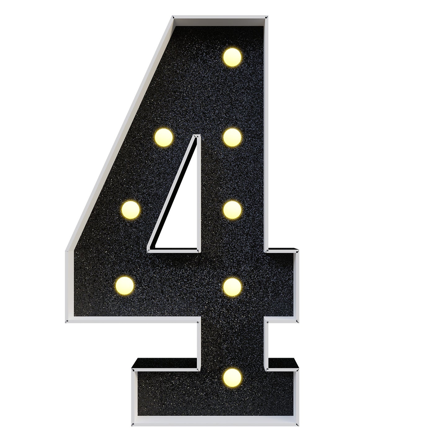 Colored Marquee Numbers / Marquee Letters DIY Kit