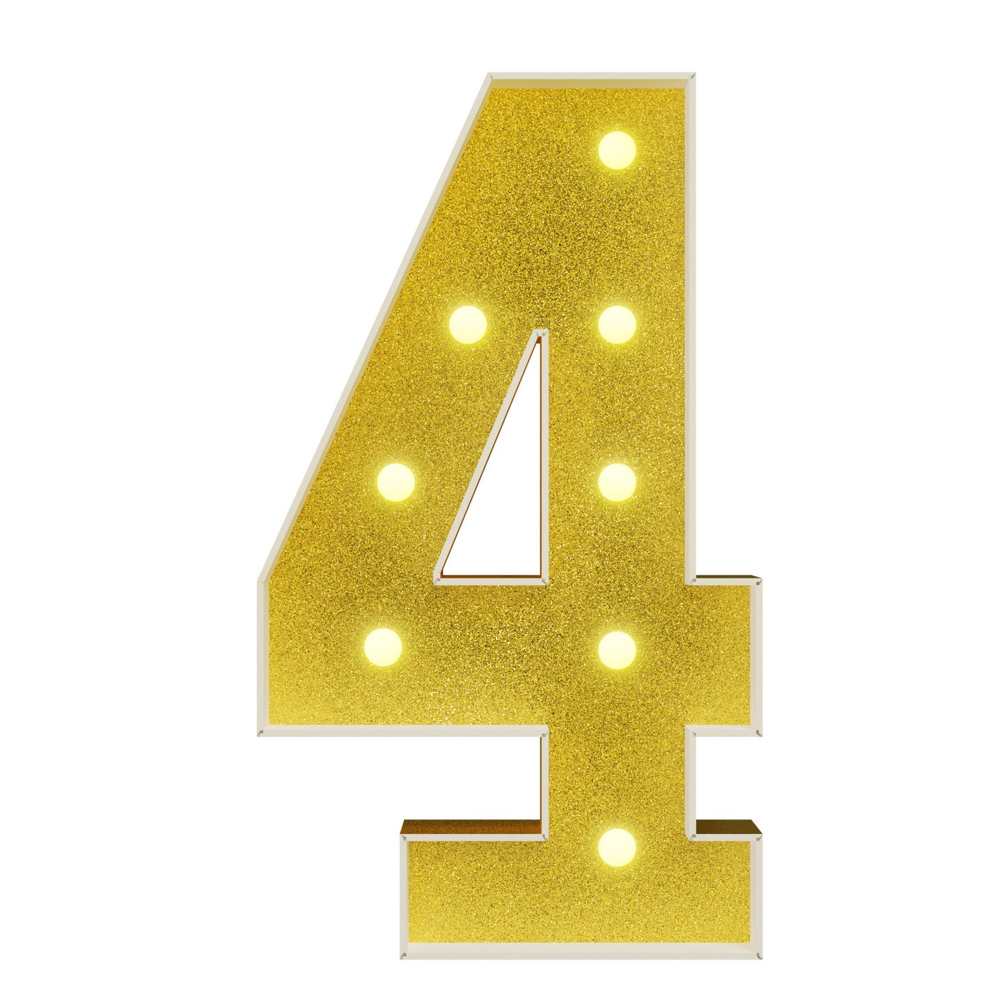 Colored Marquee Numbers / Marquee Letters DIY Kit