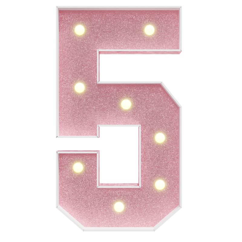 Colored Marquee Numbers / Marquee Letters DIY Kit