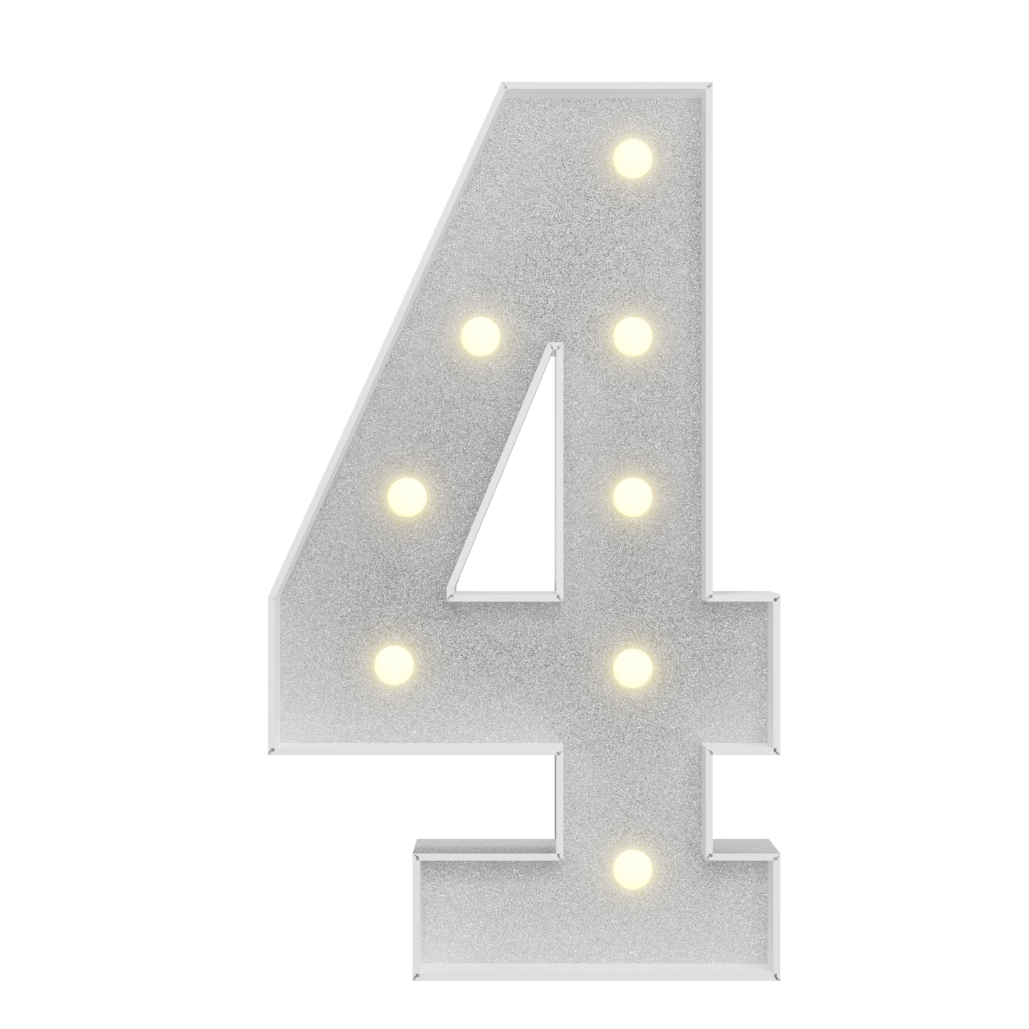 Colored Marquee Numbers / Marquee Letters DIY Kit