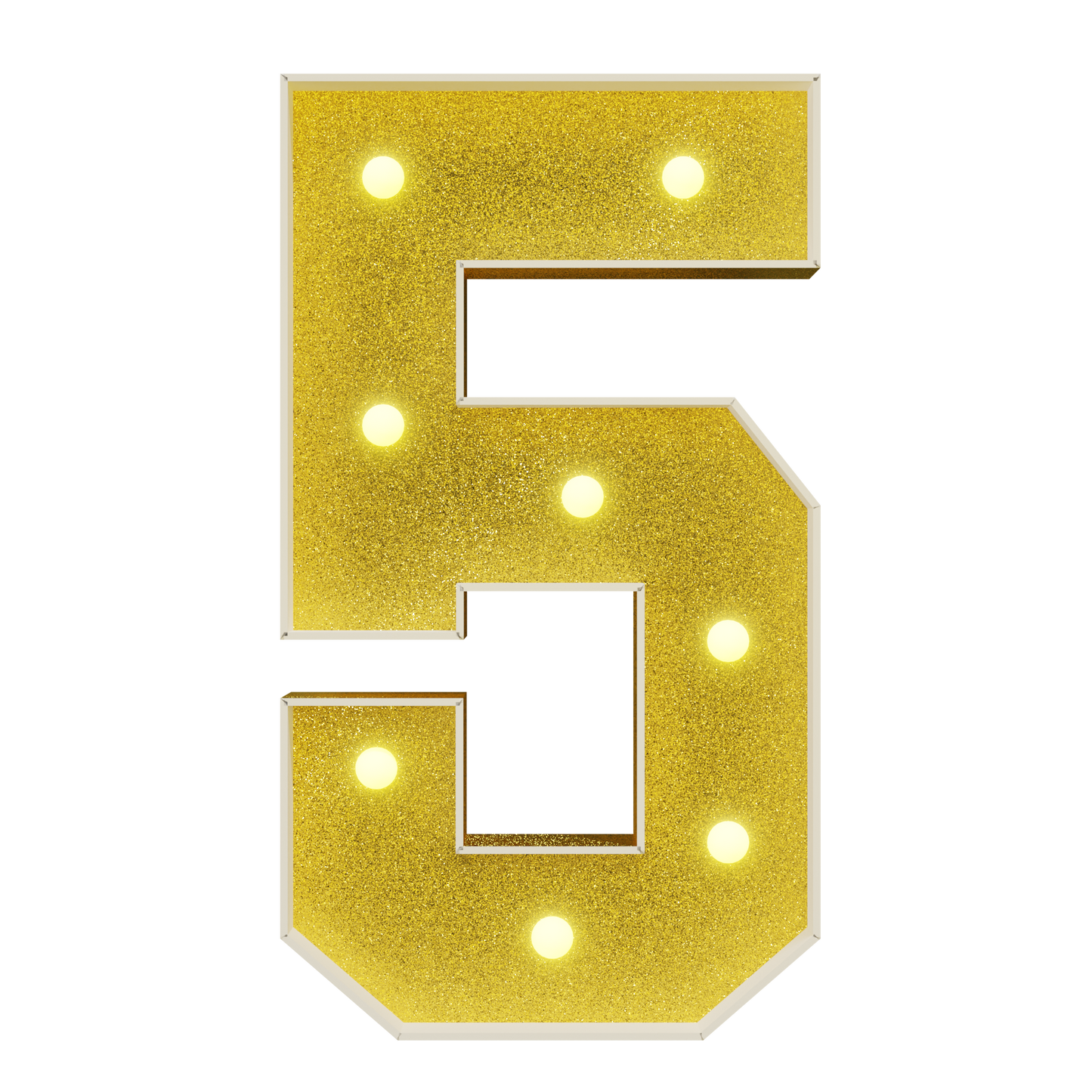Colored Marquee Numbers / Marquee Letters DIY Kit