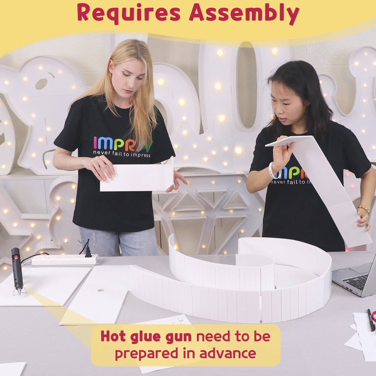 Precut Balloon Mosaic Number Frame DIY Kit