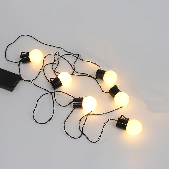 JoyMuse Warm Yellow LED String lights for festive decoration
