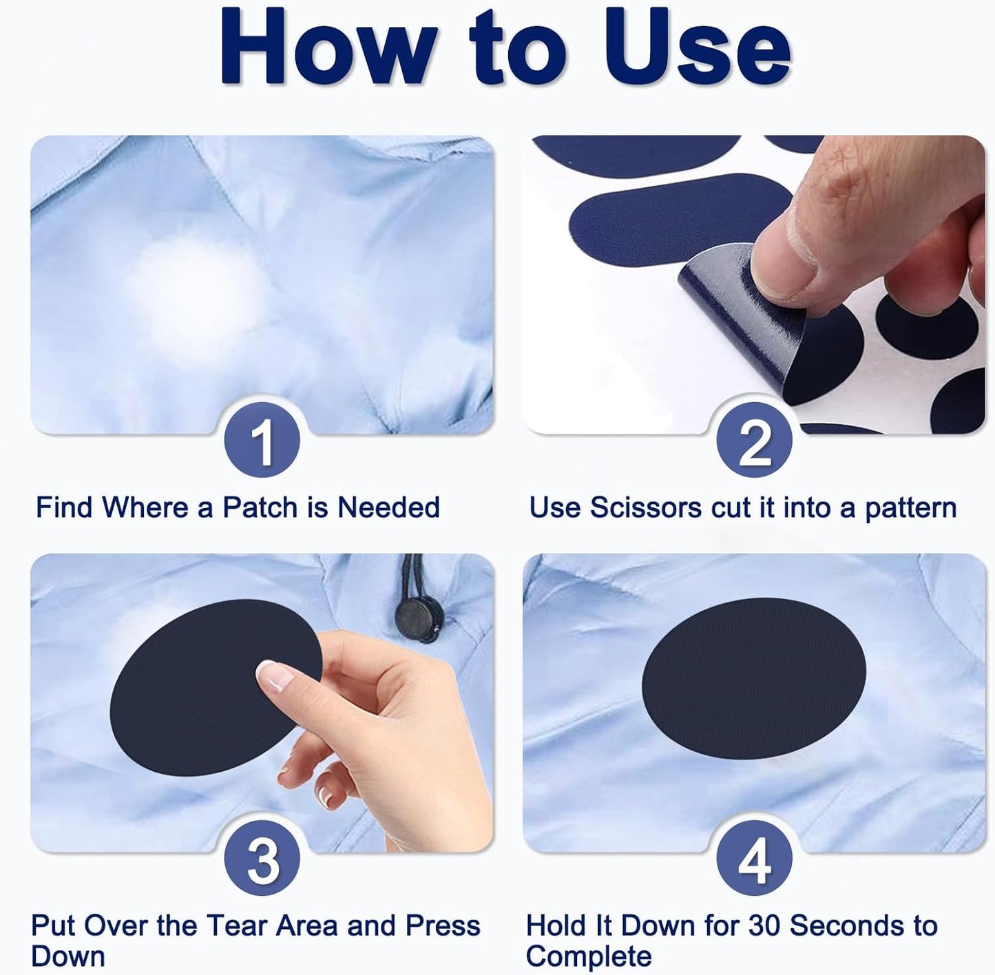 Skystuff Down Jacket Repair Patch Kit (4 Pcs)