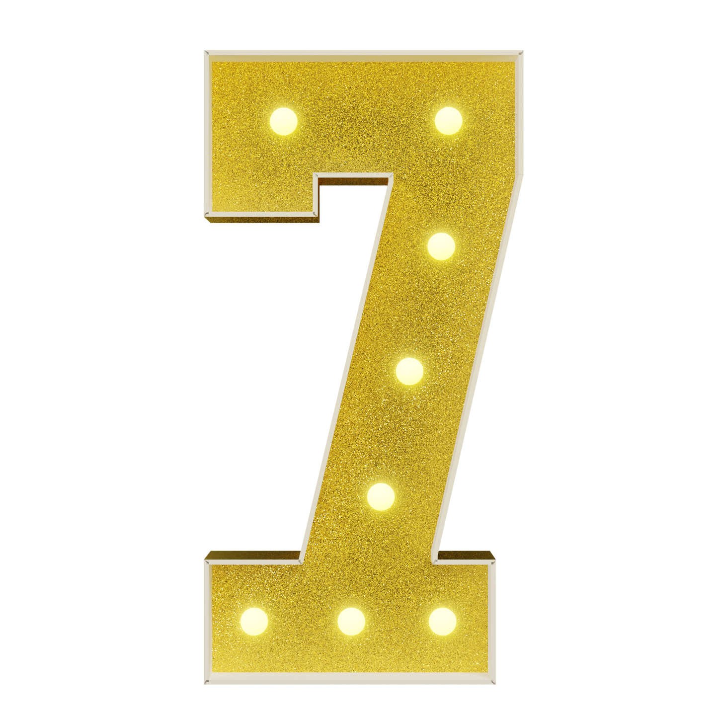 Colored Marquee Numbers / Marquee Letters DIY Kit