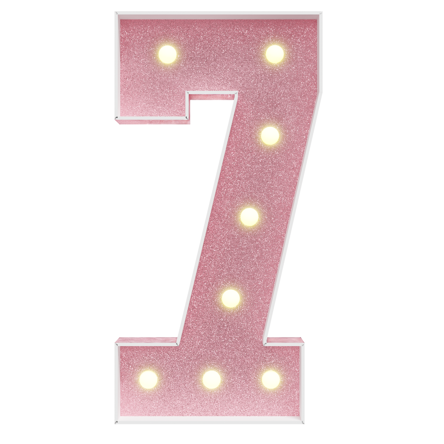 Colored Marquee Numbers / Marquee Letters DIY Kit