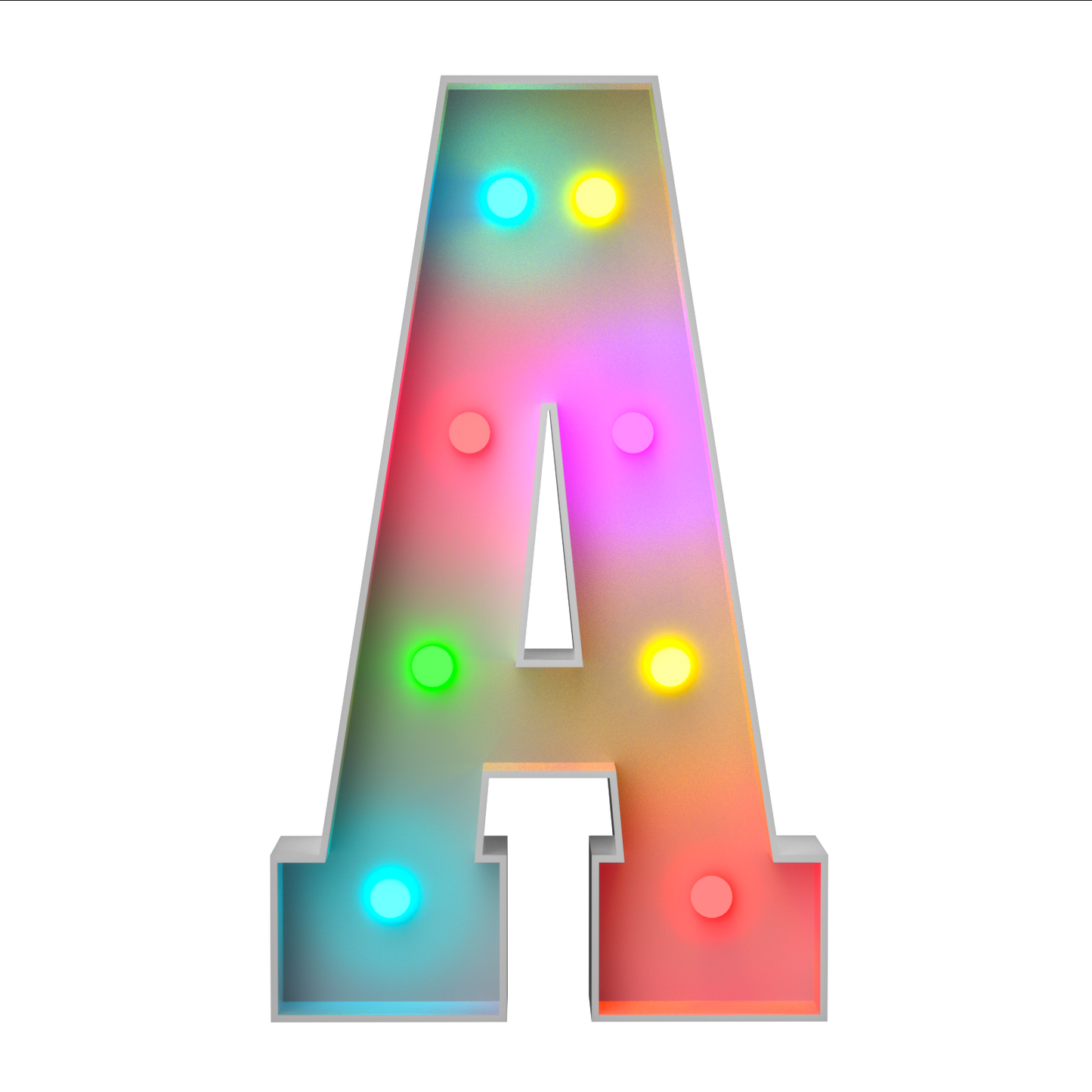 Precut Marquee Numbers DIY Kit