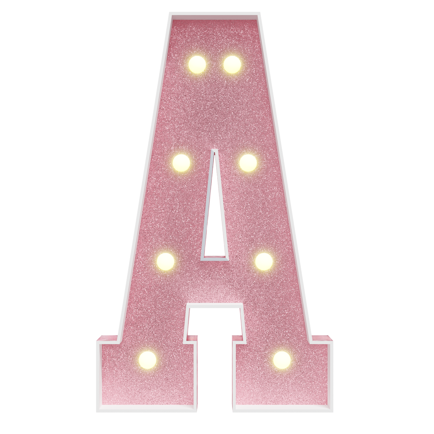 Colored Marquee Numbers / Marquee Letters DIY Kit