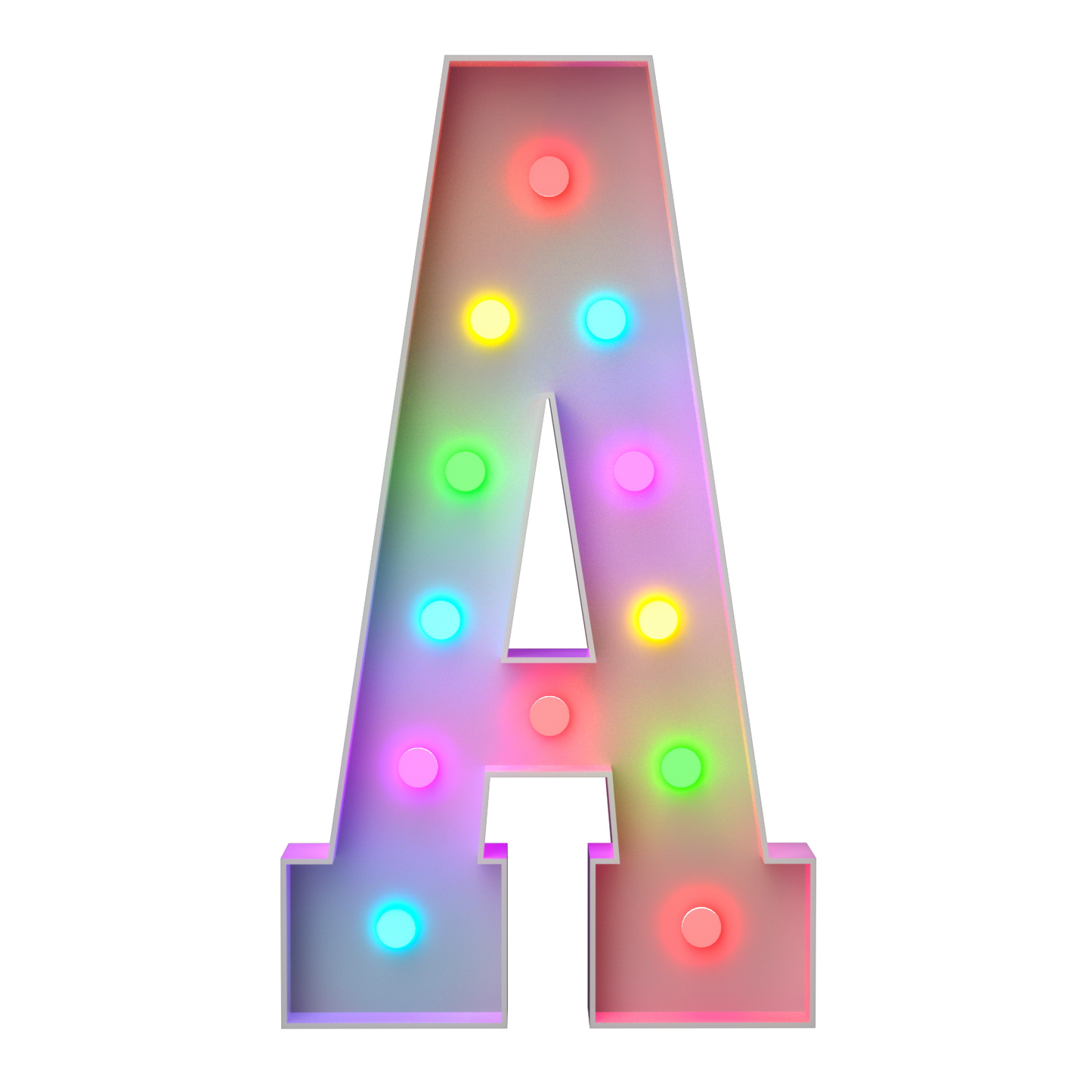 Precut Marquee Numbers DIY Kit