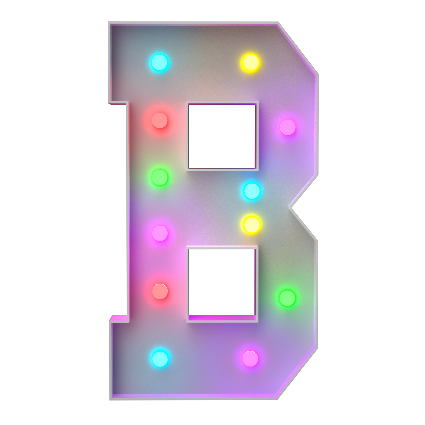 Precut Marquee Numbers DIY Kit