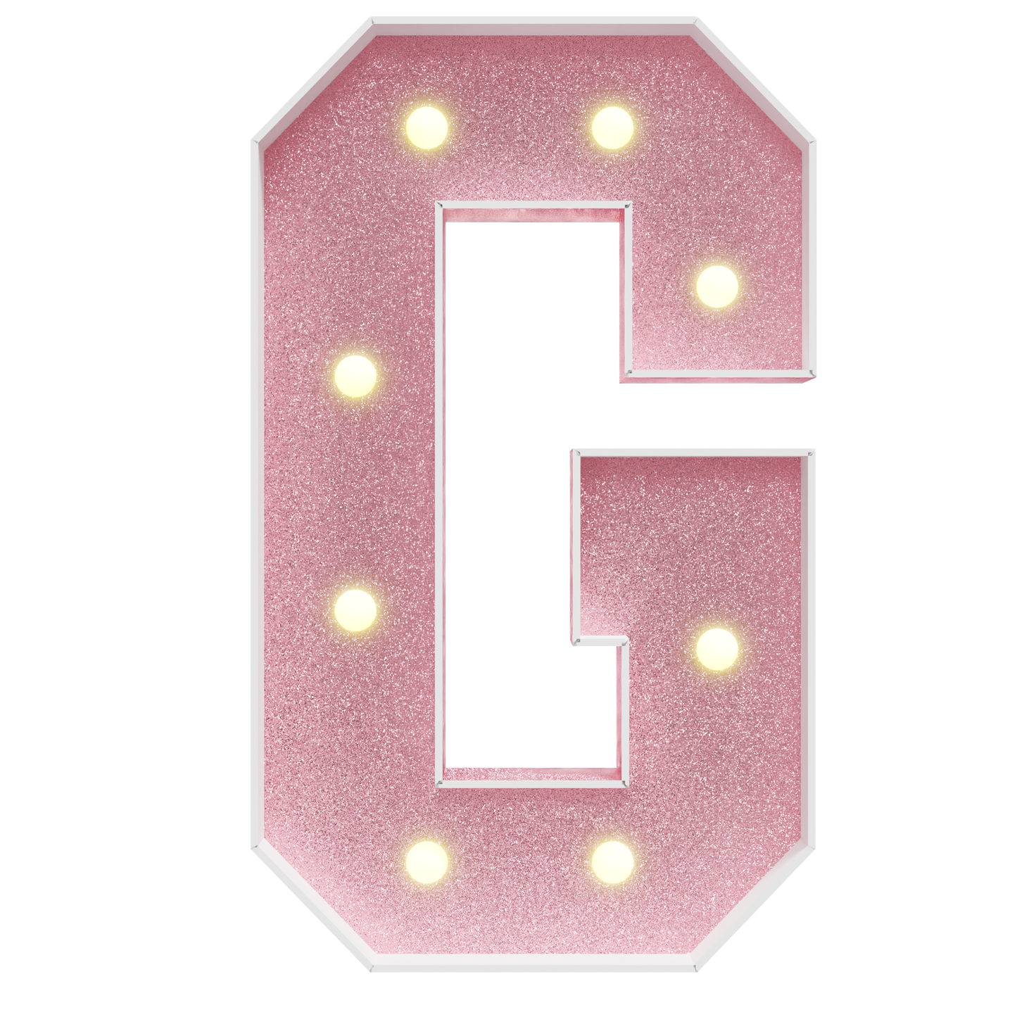 Colored Marquee Numbers / Marquee Letters DIY Kit