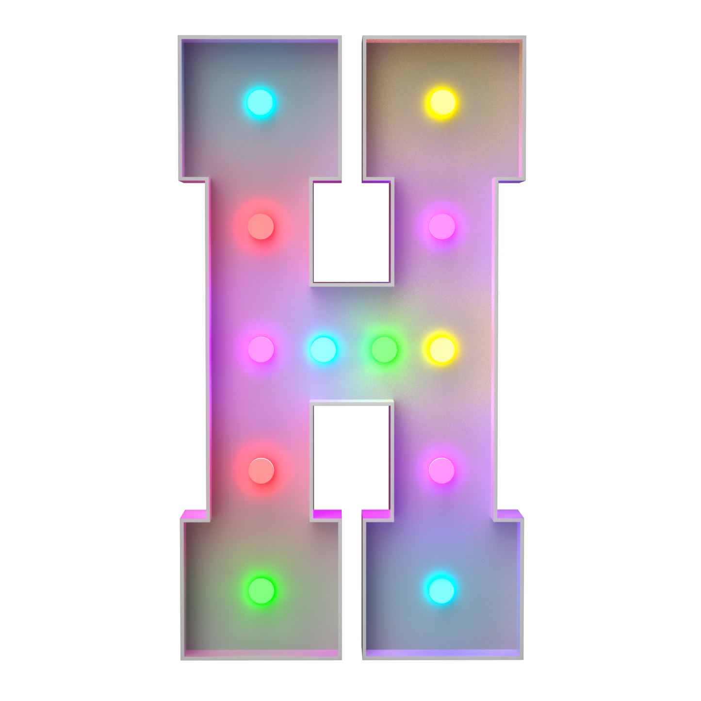 Precut Marquee Numbers DIY Kit