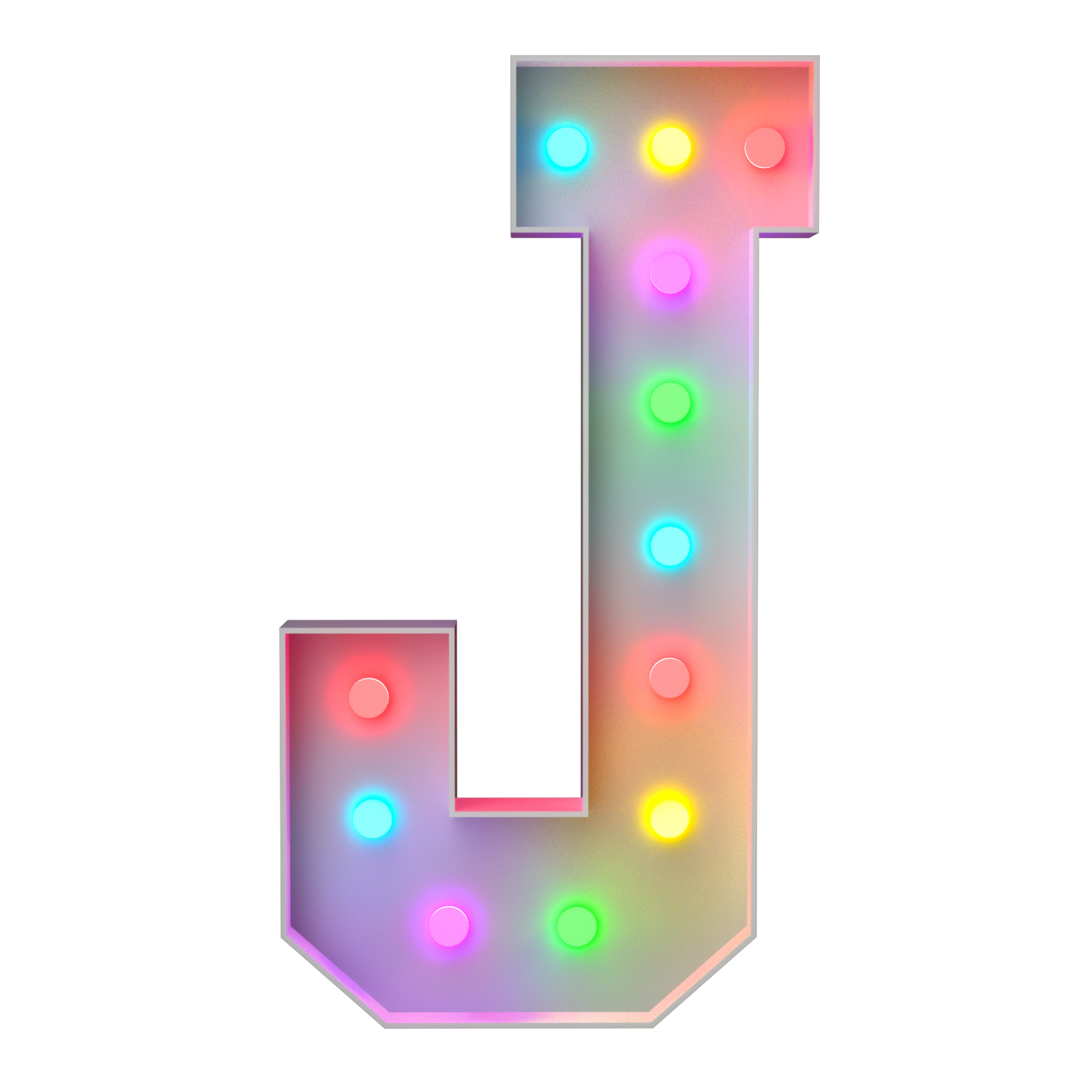 Precut Marquee Numbers DIY Kit