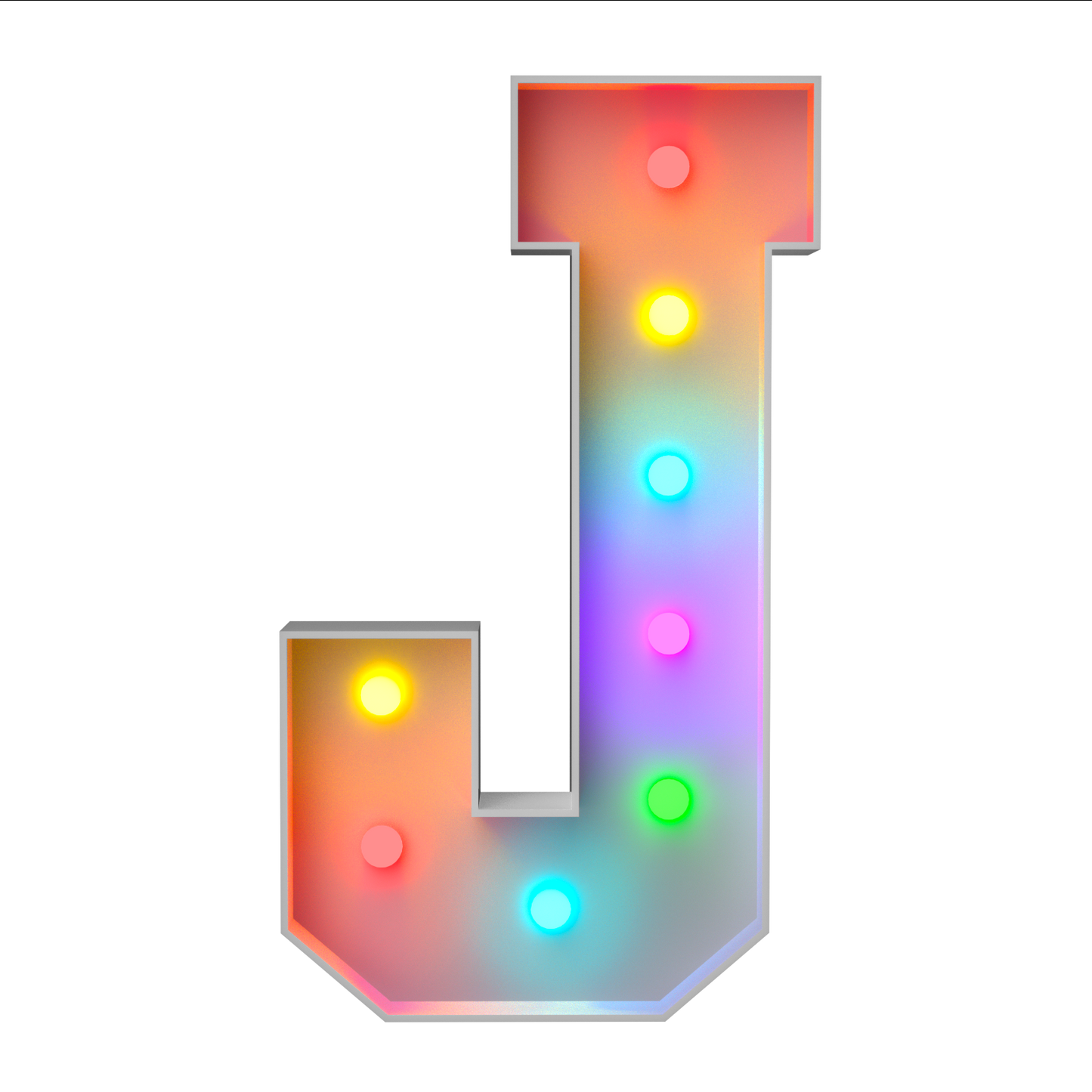 Precut Marquee Numbers DIY Kit