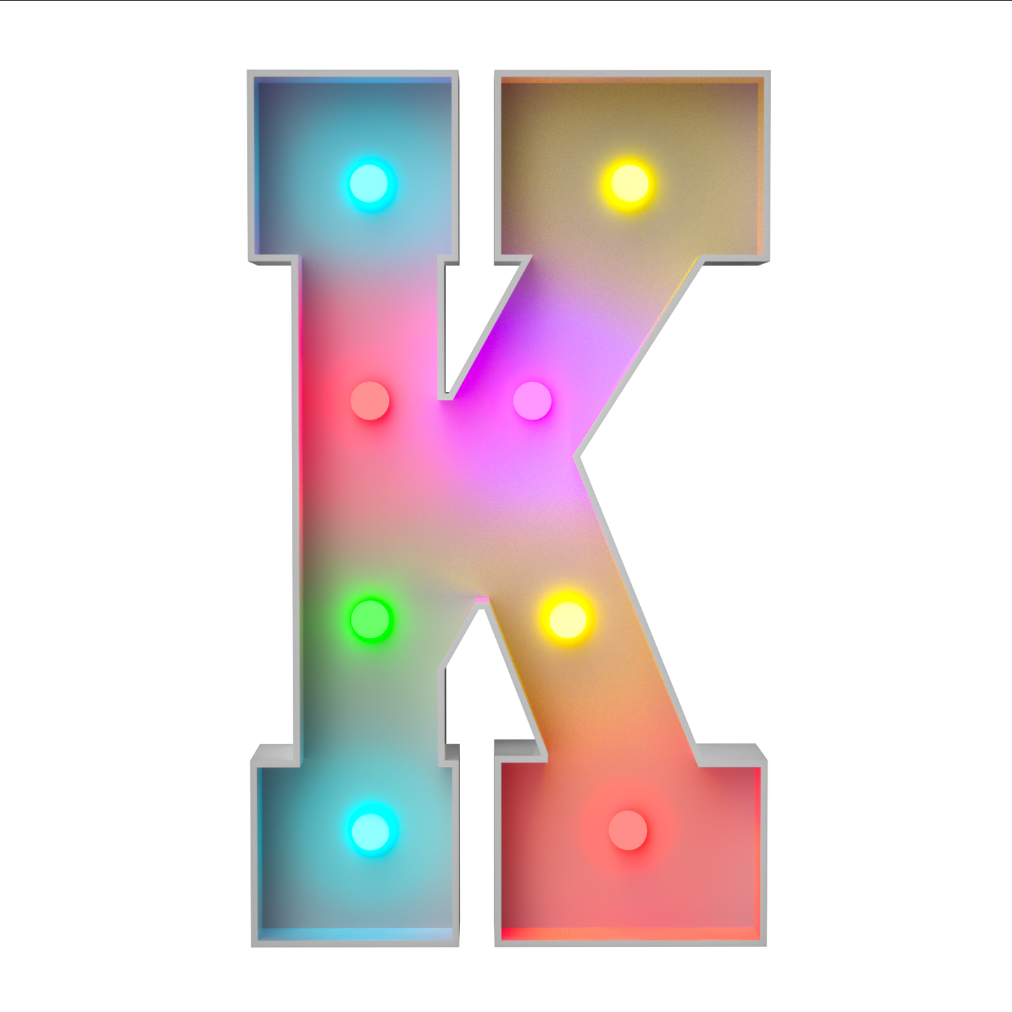 Precut Marquee Numbers DIY Kit