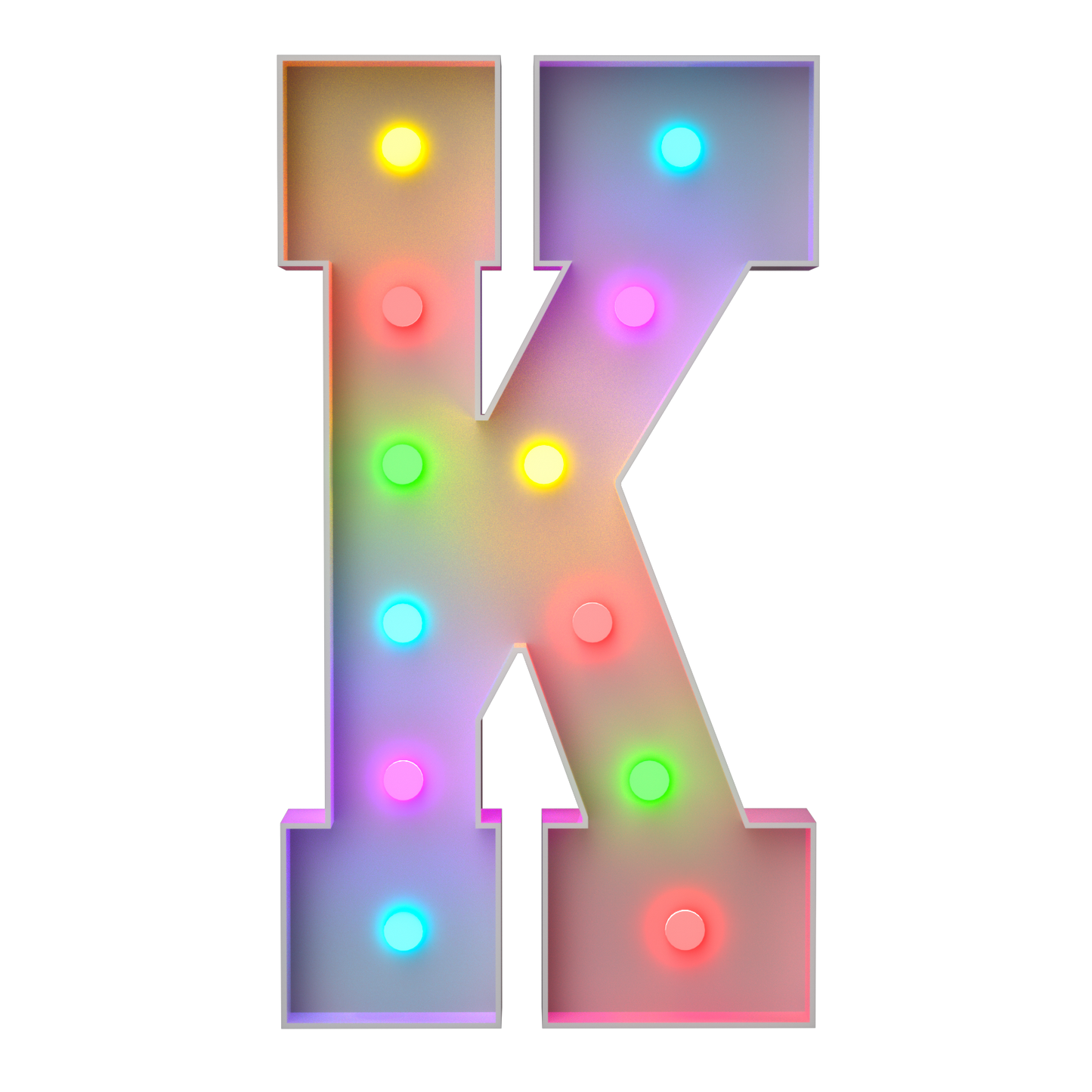 Precut Marquee Numbers DIY Kit