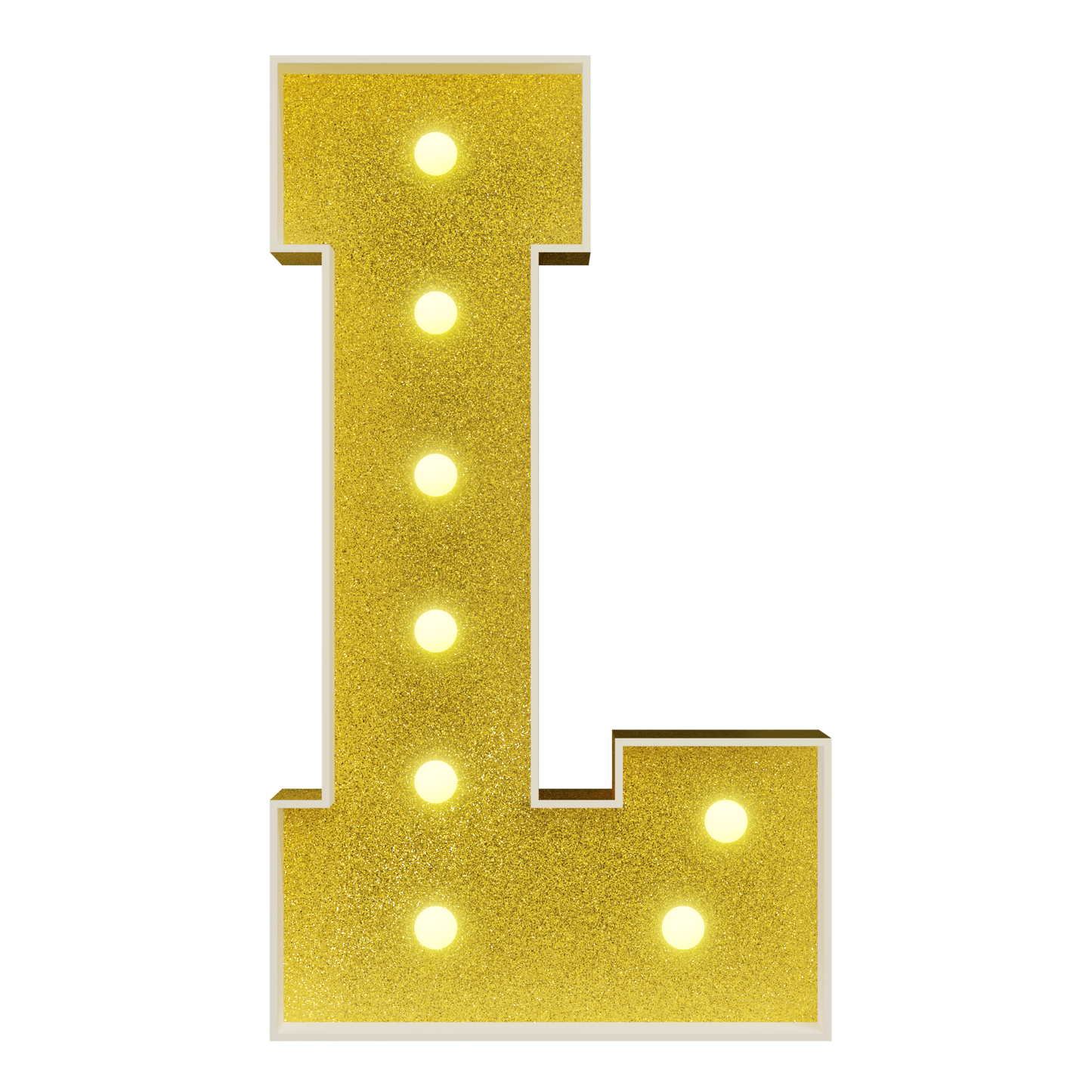Colored Marquee Numbers / Marquee Letters DIY Kit