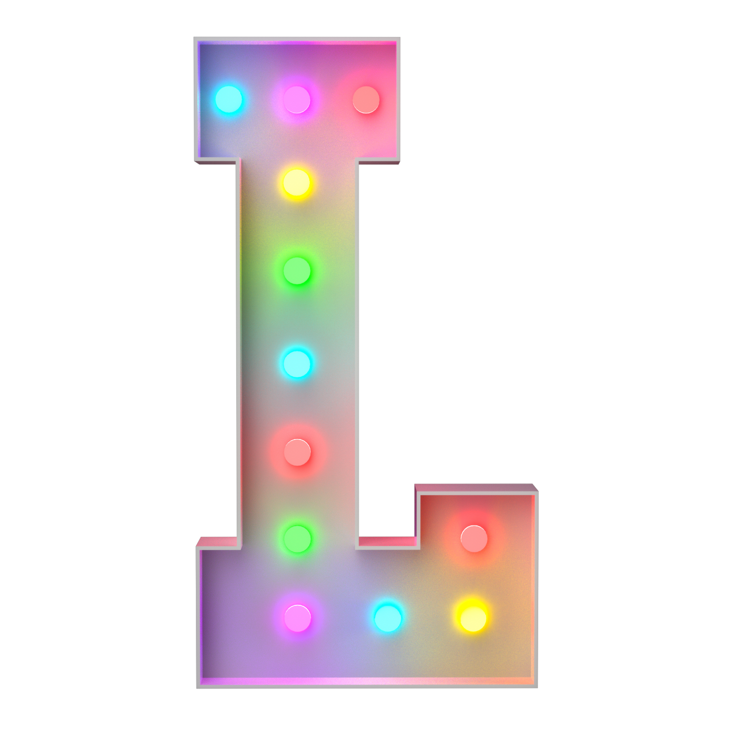 Precut Marquee Numbers DIY Kit