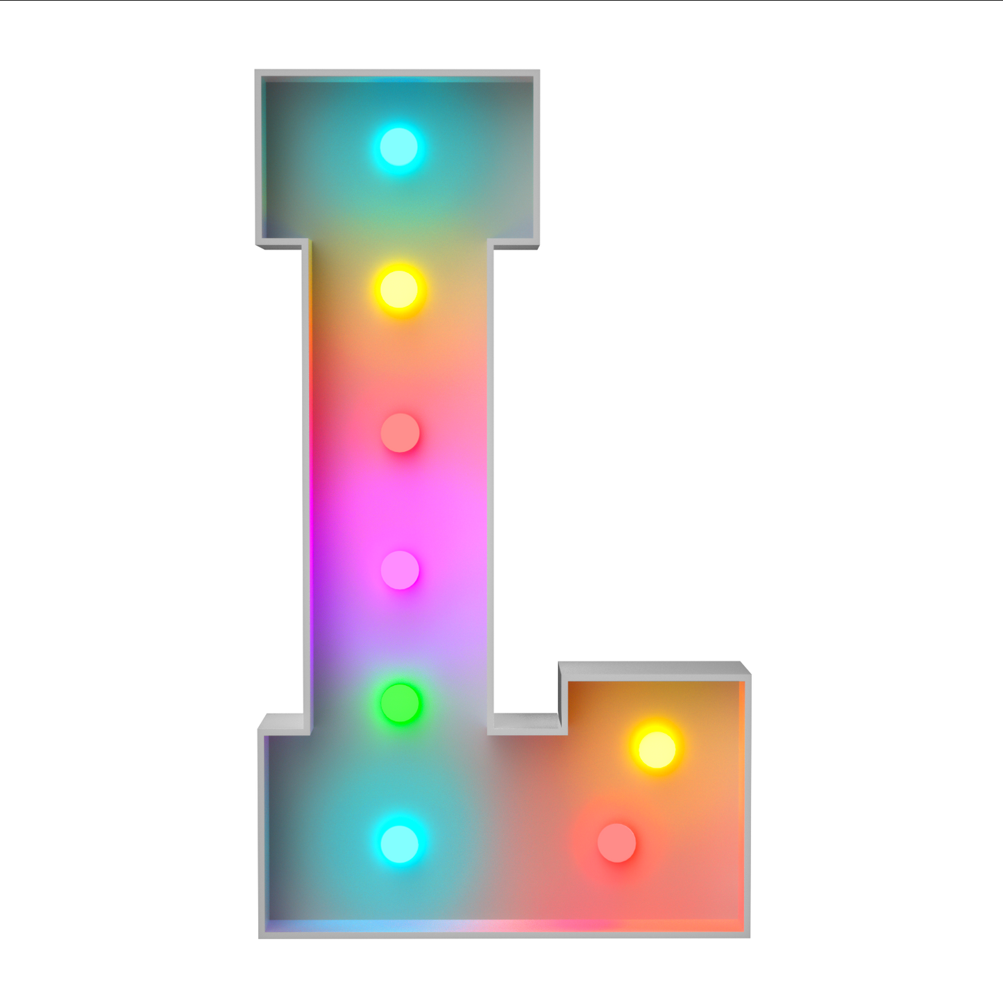 Precut Marquee Numbers DIY Kit