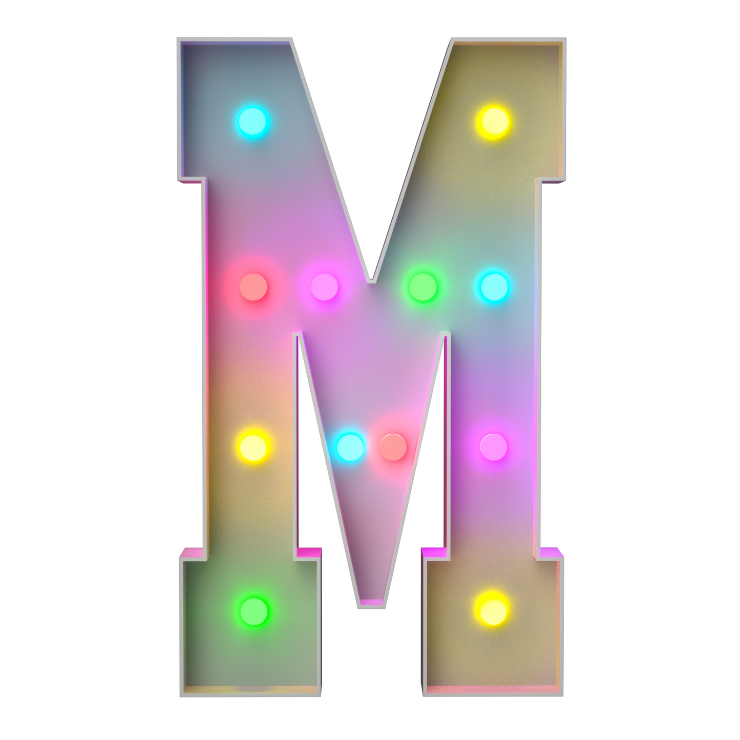 Precut Marquee Numbers DIY Kit