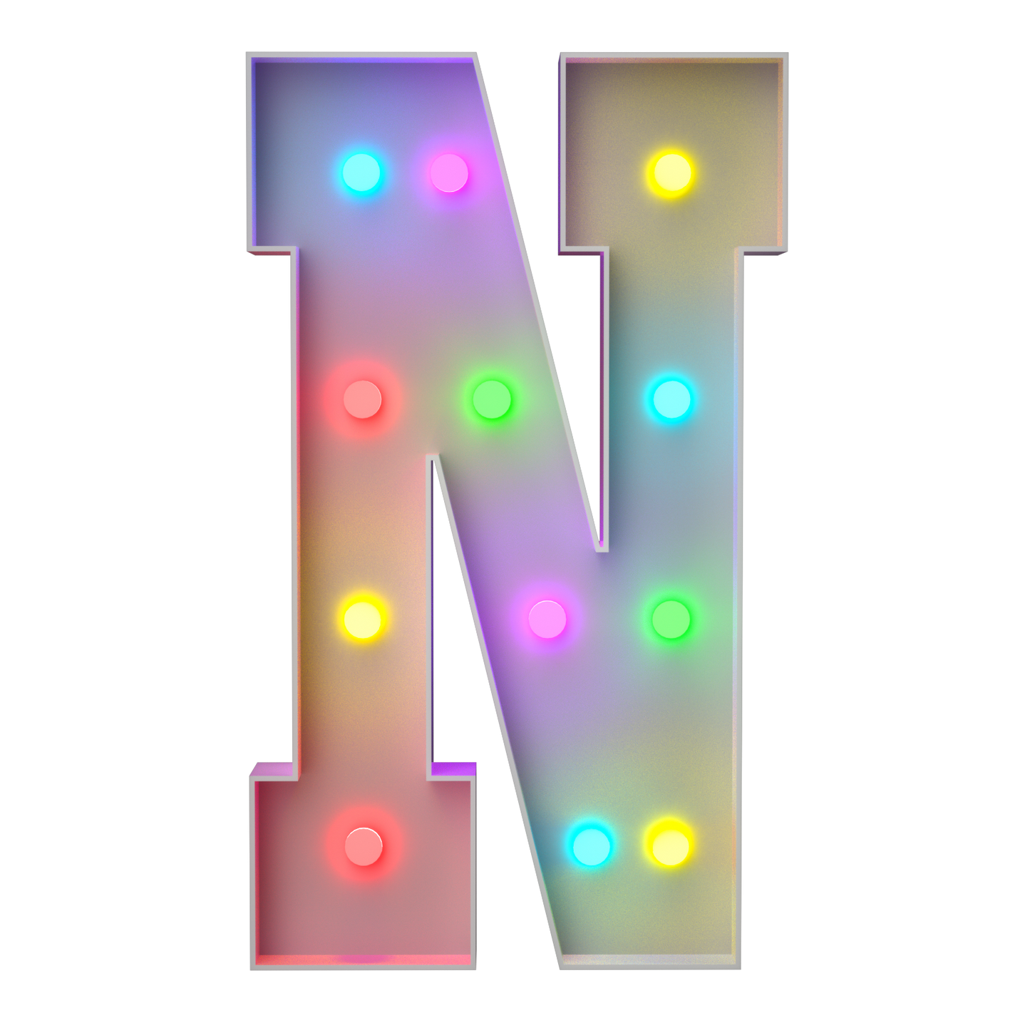 Precut Marquee Numbers DIY Kit