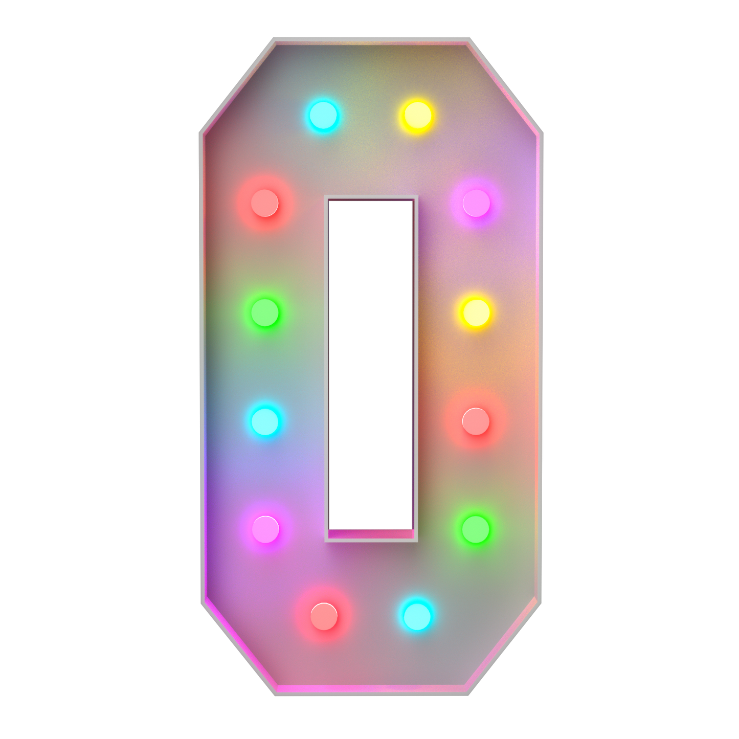 Precut Marquee Numbers DIY Kit
