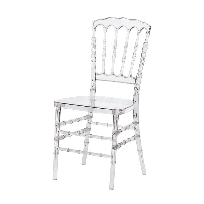 4 PACK|Elegant Stackable Armless Chiavari Chair