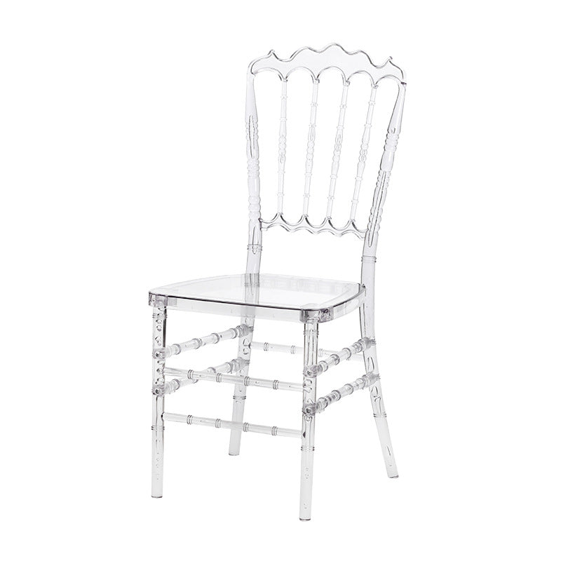 4 PACK|Elegant Stackable Armless Chiavari Chair