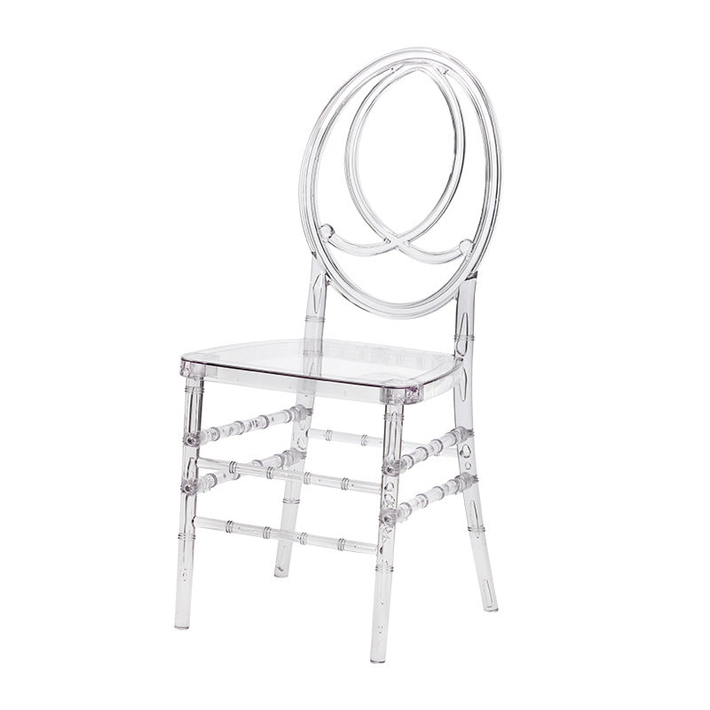 4 PACK|Elegant Stackable Armless Chiavari Chair