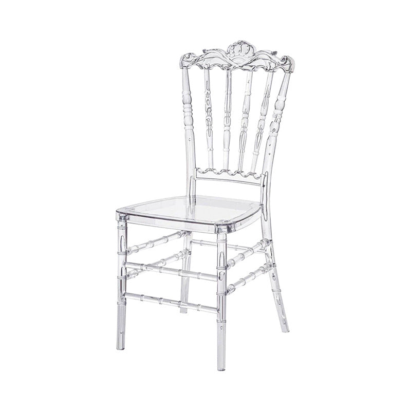 4 PACK|Elegant Stackable Armless Chiavari Chair