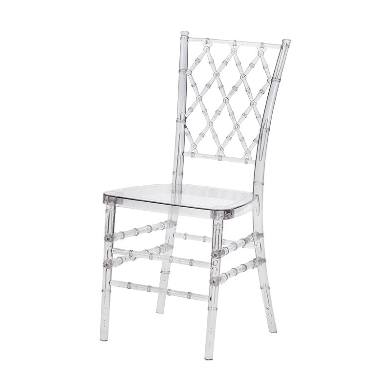 4 PACK|Elegant Stackable Armless Chiavari Chair