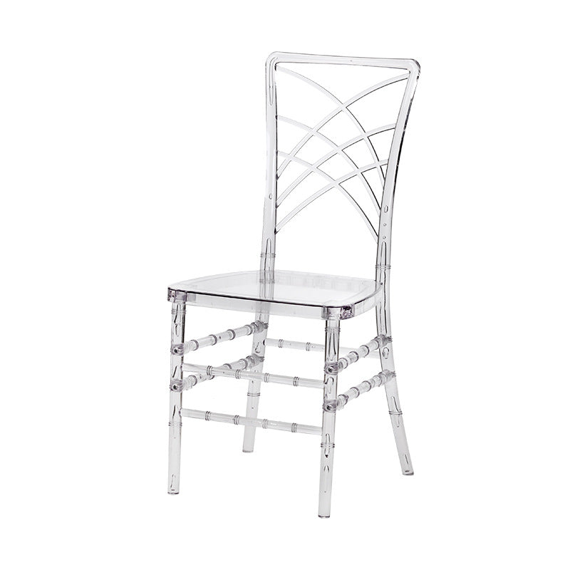 4 PACK|Elegant Stackable Armless Chiavari Chair