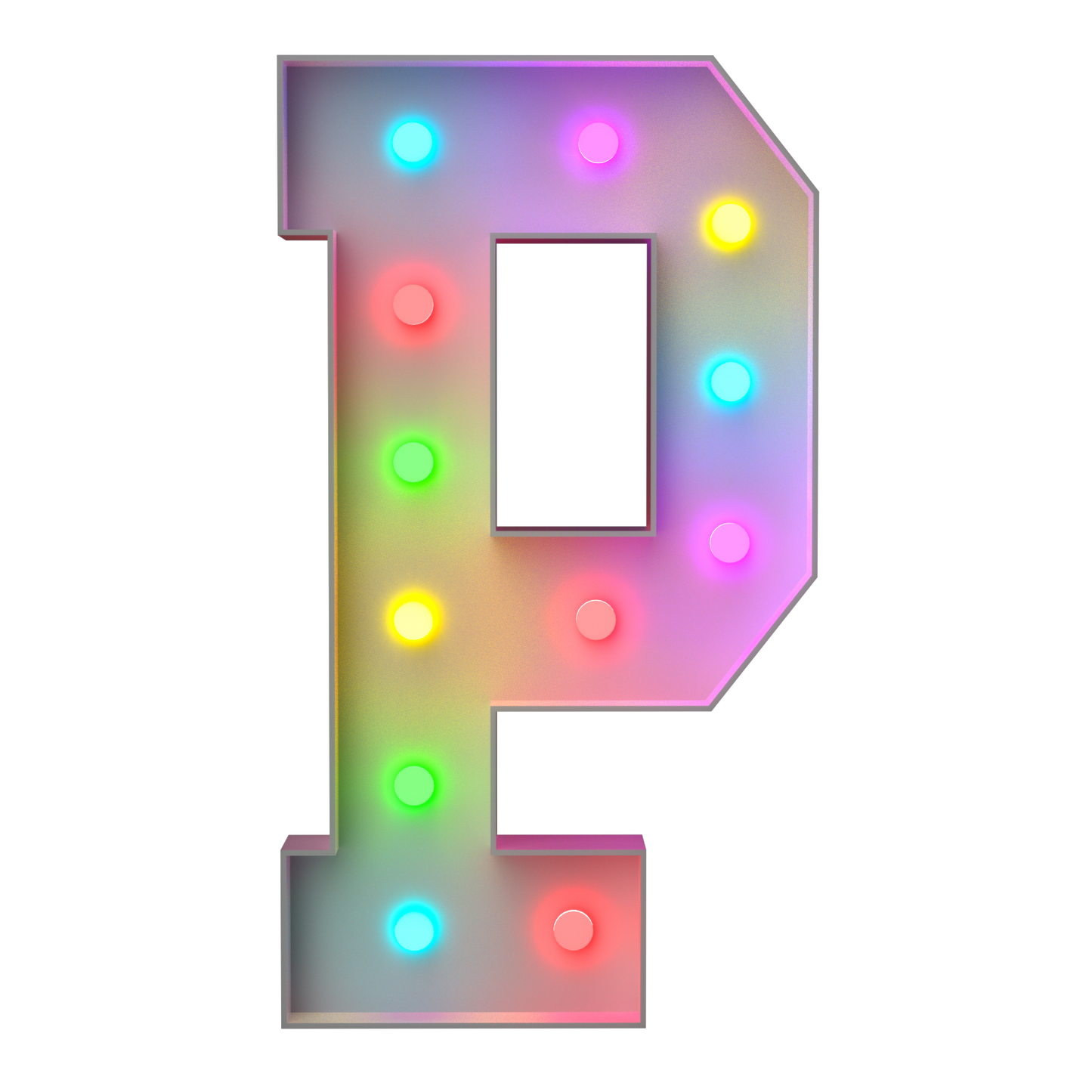 Precut Marquee Numbers DIY Kit