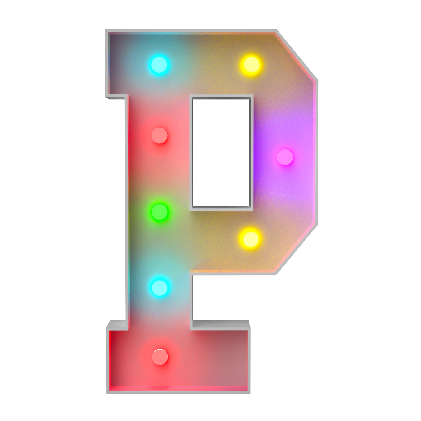 Precut Marquee Numbers DIY Kit