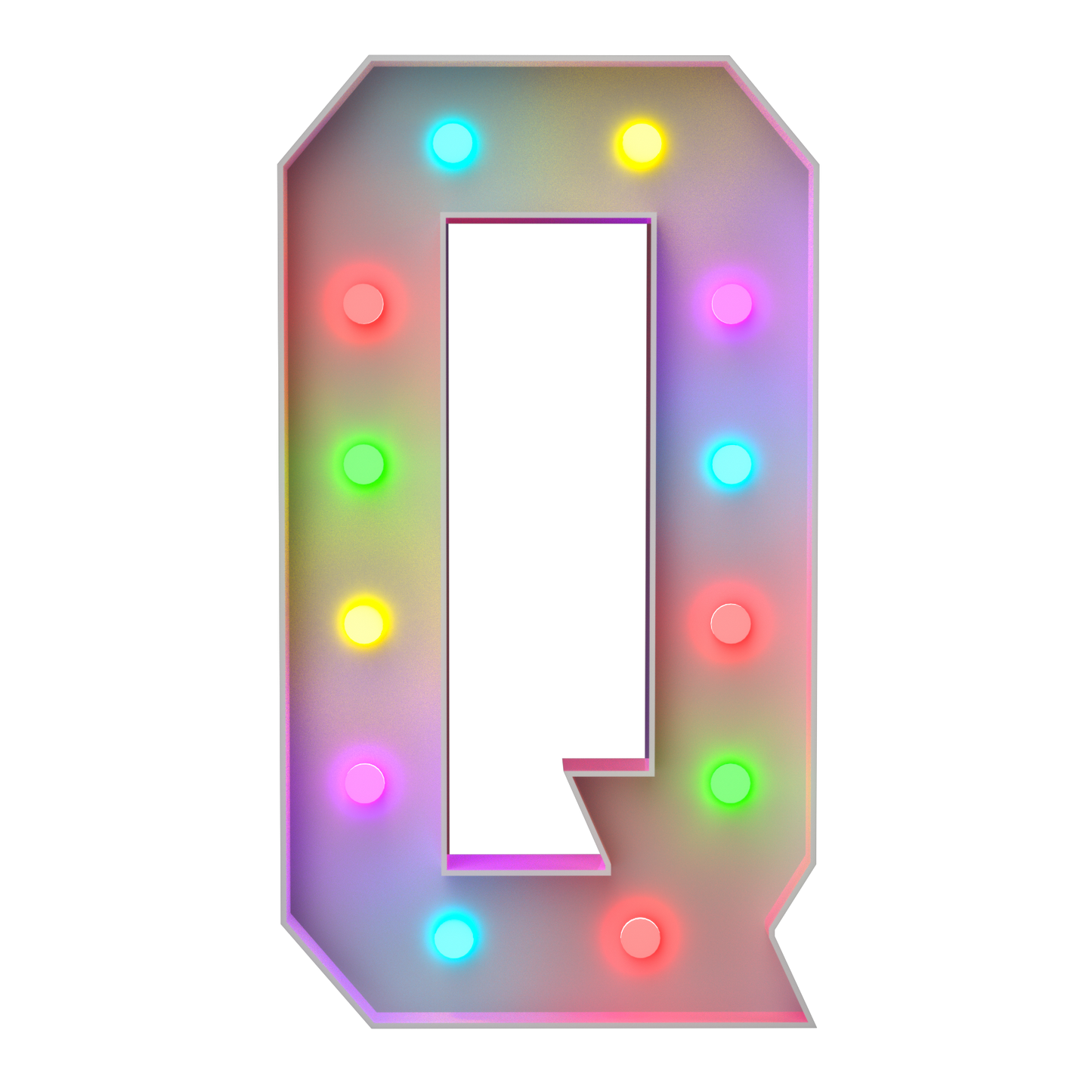 Precut Marquee Numbers DIY Kit