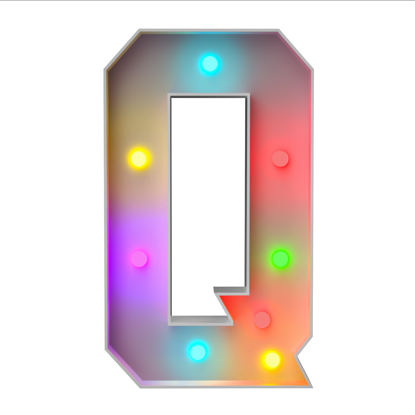 Precut Marquee Numbers DIY Kit
